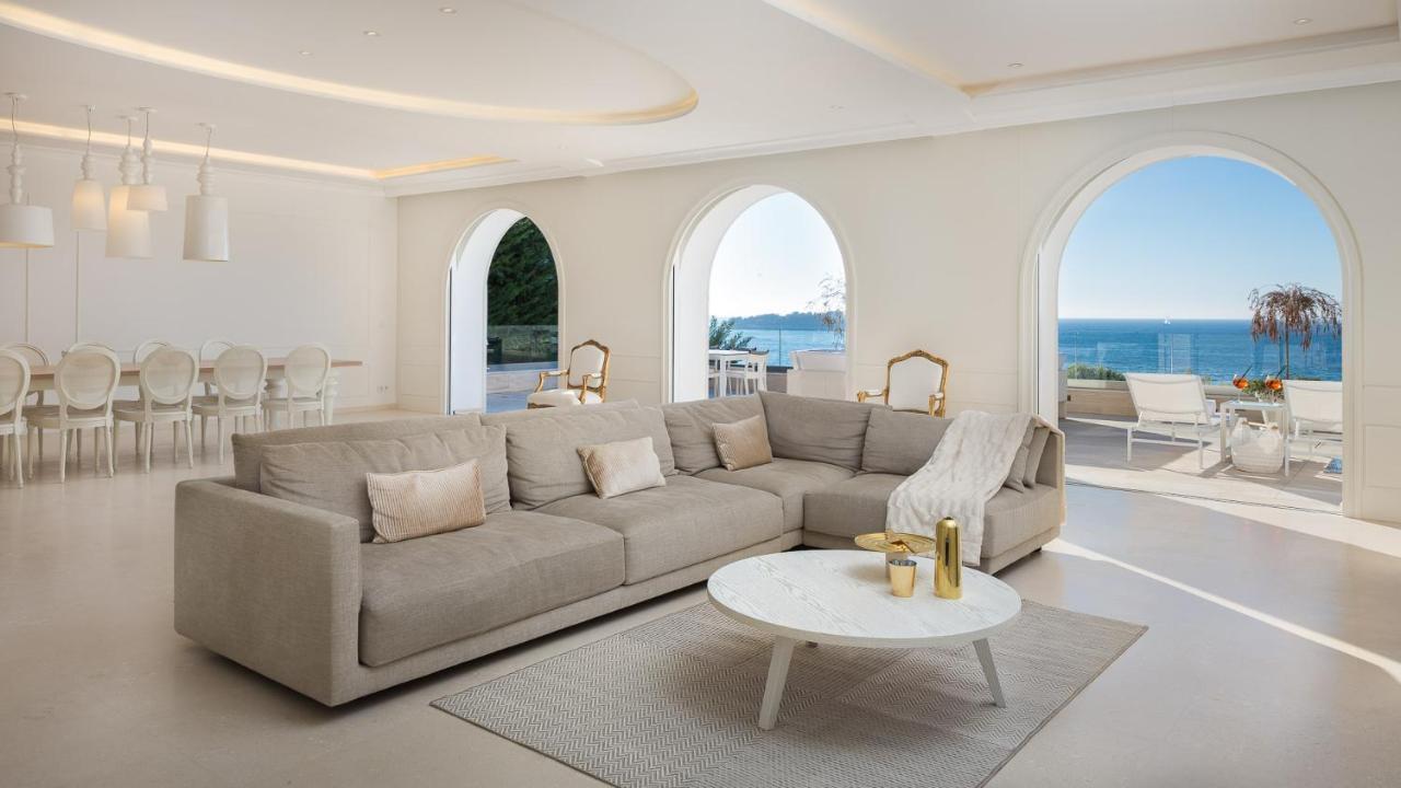 Luxury Seafront Villa Primosten Glamour With Private Pool, Sauna And Gym At The Beach In Primošten Exterior foto